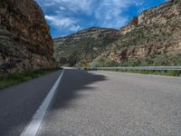 USA Road Shadow: Exploring the Colorado Landscape