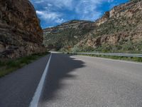 USA Road Shadow: Exploring the Colorado Landscape