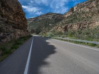 USA Road Shadow: Exploring the Colorado Landscape