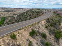 USA Road: A Top-Down Perspective of the Stunning Landscape