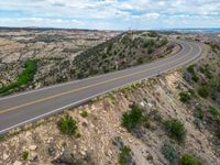 USA Road: A Top-Down Perspective of the Stunning Landscape