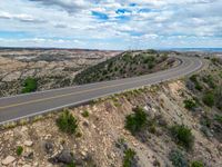 USA Road: A Top-Down Perspective of the Stunning Landscape