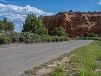 USA Road Trip: Cloud-Filled Sky and Nature's Beauty