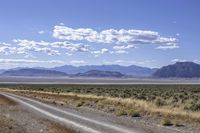 USA: Rugged Desert Road in the Highland Landscape