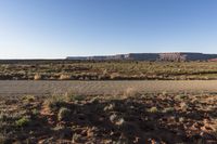 USA's Rugged Mountain Terrain: Under a Clear Sky