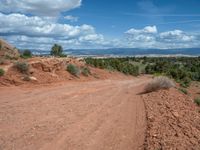 USA's Rural Landscape: Gravel Street leading to an Overlook