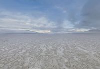 USA Salt Lake Desert: Open Space and Salt Flats