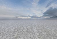 USA Salt Lake Desert: Open Space and Salt Flats