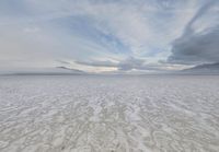 USA Salt Lake Desert: Open Space and Salt Flats