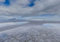 USA Salt Lake Utah: Salt Flats and Open Space