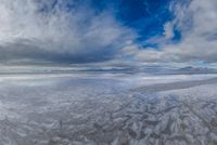 USA Salt Lake Utah: Salt Flats and Open Space