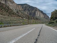 USA Scenic Drive: Road through Mountainous Terrain