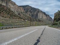 USA Scenic Drive: Road through Mountainous Terrain