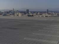 USA Urban Landscape: Asphalt Road in the City