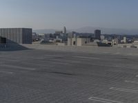 USA Urban Landscape: Asphalt Road in the City