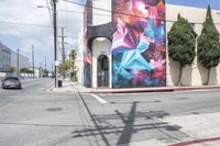 USA Urban Life: Colorful Mural 001