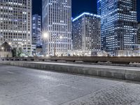 USA Urban Metropolis with High-rise Skyscrapers