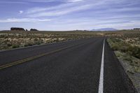 USA, Utah: Endless Road Through Desert Landscape