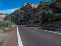 USA's Utah Landscape: Mountains and Clouds in Zion National Park