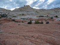 USA's Utah: An Open Space Landscape with Captivating Clouds