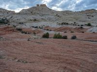 USA's Utah: An Open Space Landscape with Captivating Clouds