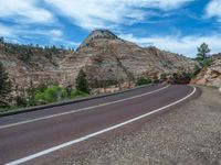 USA, Utah: Exploring the Mountains of Zion National Park