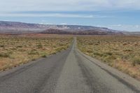 USA Utah Scenic Road: Mountain Landforms and Red Rock