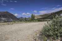 USA Wilderness: Empty Road and Mountain Range