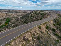 Utah Aerial Road: A Breathtaking Top-Down View