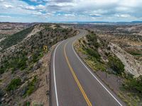 Utah Aerial View: An Elevated Road