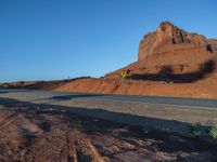 Utah and Arizona: Clear Sky Morning Shadows