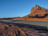 Utah and Arizona: Clear Sky Morning Shadows