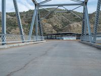 Utah's Asphalt Bridge: Crossing Over a Majestic Mountain River