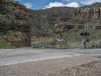 Utah's Asphalt Road: Clear Sky and Nature