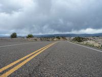 Utah Asphalt Road Surrounded by Nature