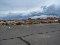 Utah Canyon: Asphalt Road Through Nature Reserve