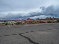 Utah Canyon: Asphalt Road Through Nature Reserve