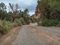 Utah Canyon: Grey Sky and Gloom