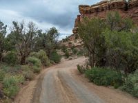 Utah Canyon: Grey Sky and Gloom