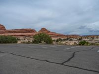 Utah Canyon Landscape: Road Through Nature