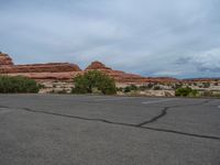 Utah Canyon Landscape: Road Through Nature