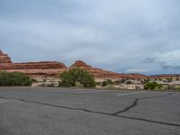 Utah Canyon Landscape: Road Through Nature