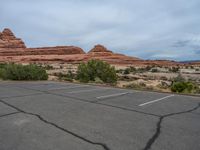 Utah Canyon Landscape: Road Through Nature