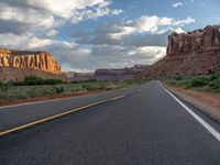 Utah Canyon Road at Dawn: A Stunning Landscape