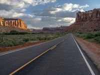 Utah Canyon Road at Dawn: A Stunning Landscape