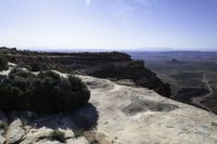 Utah Canyonlands: Aerial View with Clear Sky