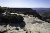 Utah Canyonlands: Aerial View with Clear Sky