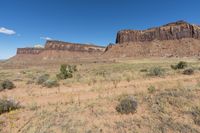 Utah Canyonlands Road through Red Rock Mountains