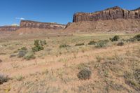 Utah Canyonlands Road through Red Rock Mountains