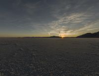 Utah Dawn Desert Landscape Mountains 002